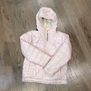 North Face- moss bud Swirl Reversible Jacket